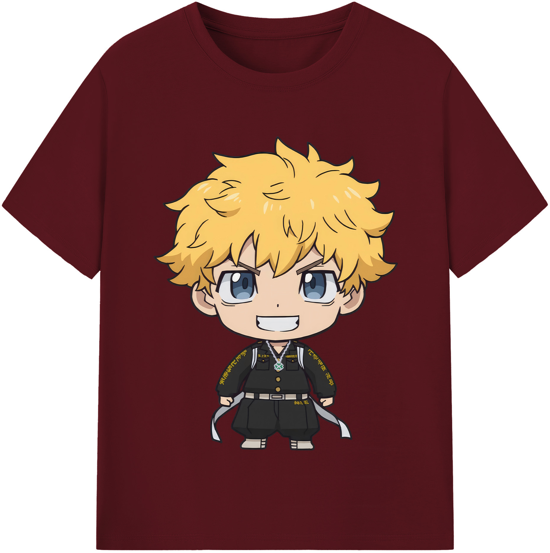 （画像用） 東京リベンジャーズ Tokyo Revengers 綿100％半袖Tシャツ（フロントプリント）
